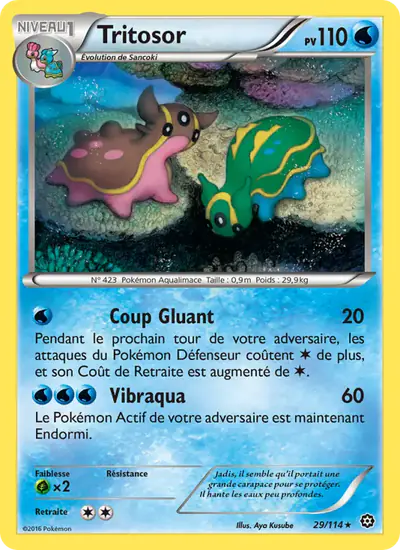 Image de la carte Pokemon Tritosor 29/114