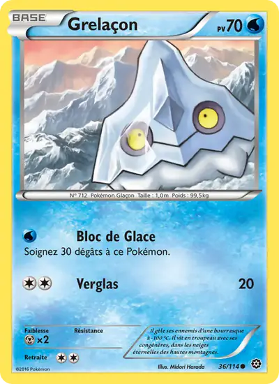 Image de la carte Pokemon Grelaçon 36/114