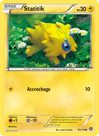 Image de la carte Pokemon Statitik 41/114