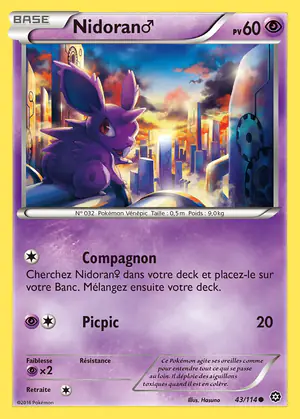 Nidoran♂ 43/114