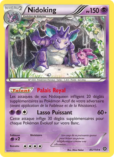 Image de la carte Pokemon Nidoking 45/114