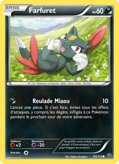 Image de la carte Pokemon Farfuret 60/114