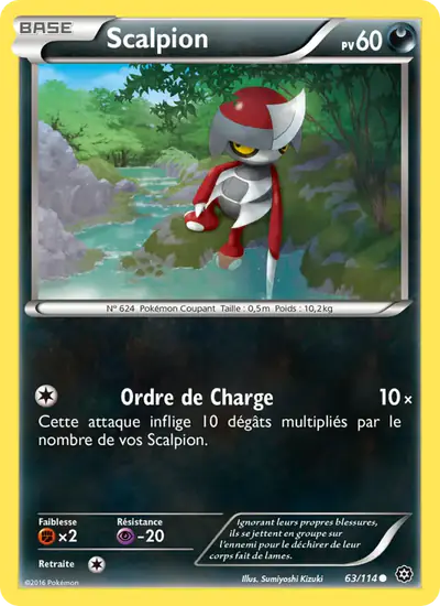Image de la carte Pokemon Scalpion 63/114