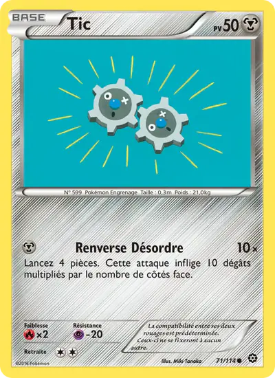 Image de la carte Pokemon Tic 71/114