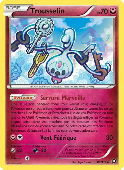 Image de la carte Pokemon Trousselin 80/114