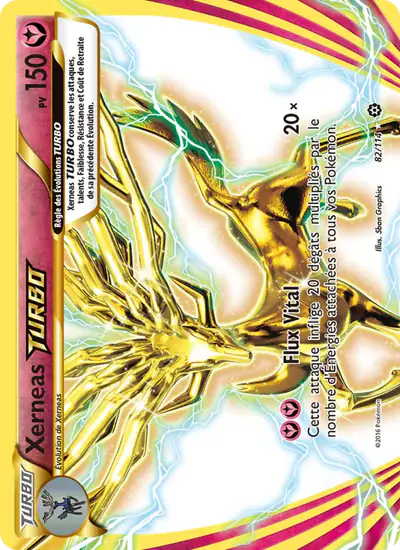 Image de la carte Pokemon Xerneas TURBO 82/114