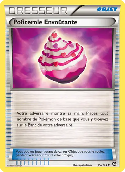 Image de la carte Pokemon Pofiterole Envoûtante 99/114