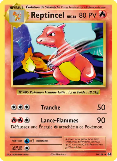 Image de la carte Pokemon Reptincel 10/108