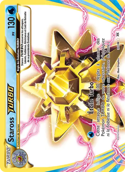 Image de la carte Pokemon Staross TURBO 32/108