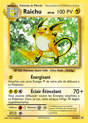 Raichu 36/108