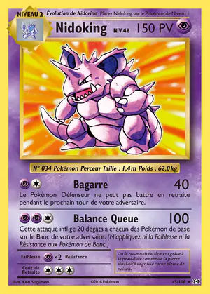 Nidoking 45/108
