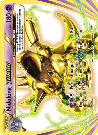 Image de la carte Pokemon Nidoking TURBO 46/108