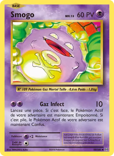 Image de la carte Pokemon Smogo 50/108