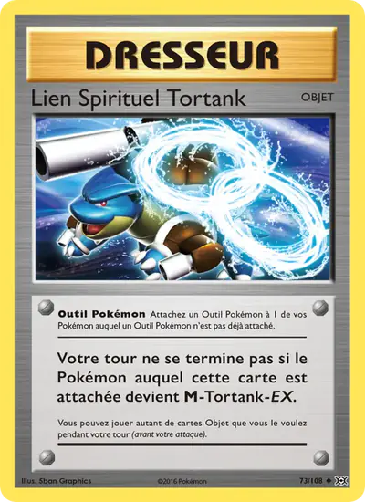 Image de la carte Pokemon Lien Spirituel Tortank 73/108