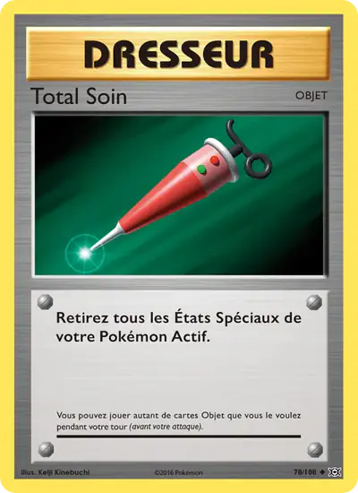 Image de la carte Pokemon Total Soin 78/108