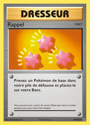 Rappel 85/108