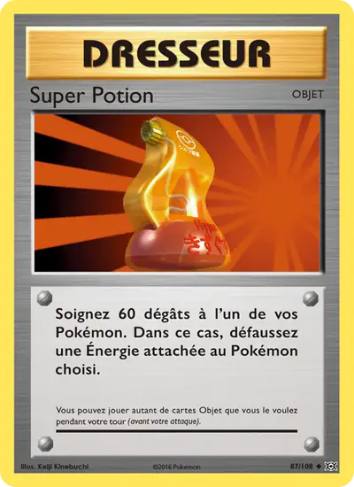 Image de la carte Pokemon Super Potion 87/108