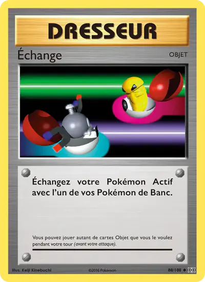 Image de la carte Pokemon Échange 88/108