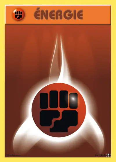 Image de la carte Pokemon Énergie {F} de base 96/108