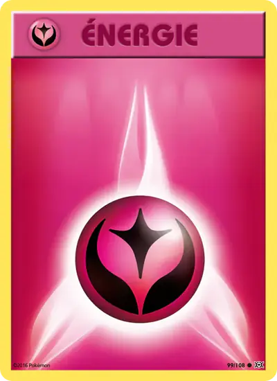 Image de la carte Pokemon Énergie Fée 99/108