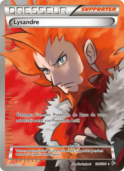 Image de la carte Pokemon Lysandre 104/106