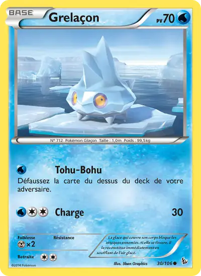 Image de la carte Pokemon Grelaçon 30/106
