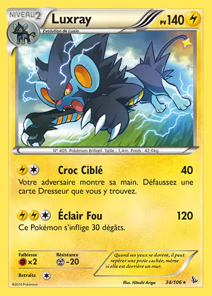 Luxray 34/106