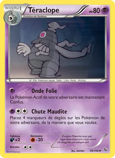 Image de la carte Pokemon Téraclope 39/106