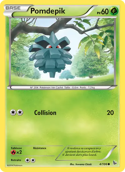 Image de la carte Pokemon Pomdepik 4/106