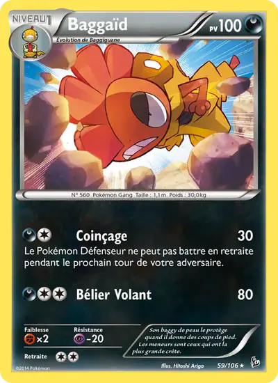 Image de la carte Pokemon Baggaïd 59/106