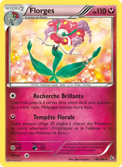 Image de la carte Pokemon Florges 66/106