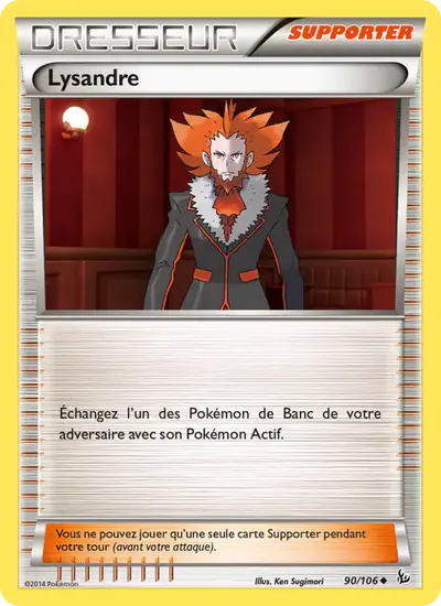 Image de la carte Pokemon Lysandre 90/106