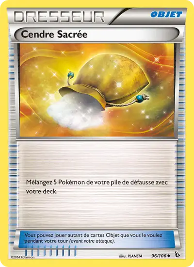 Image de la carte Pokemon Cendre Sacrée 96/106