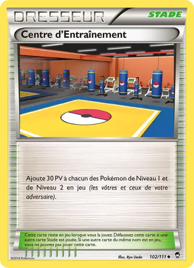 Image de la carte Pokemon Centre d'Entraînement 102/111