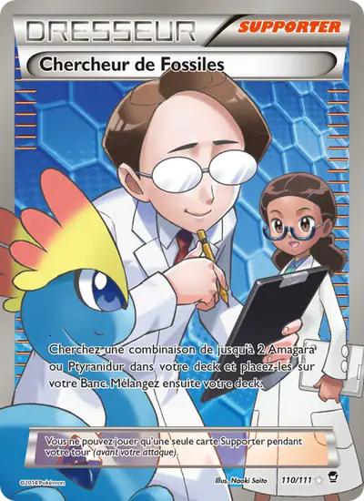 Image de la carte Pokemon Chercheur de Fossiles 110/111