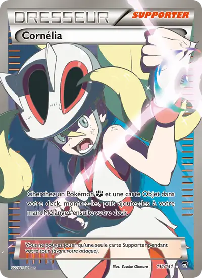Image de la carte Pokemon Cornélia 111/111