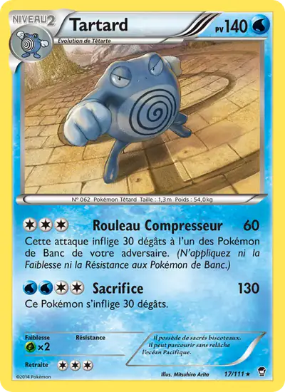Image de la carte Pokemon Tartard 17/111