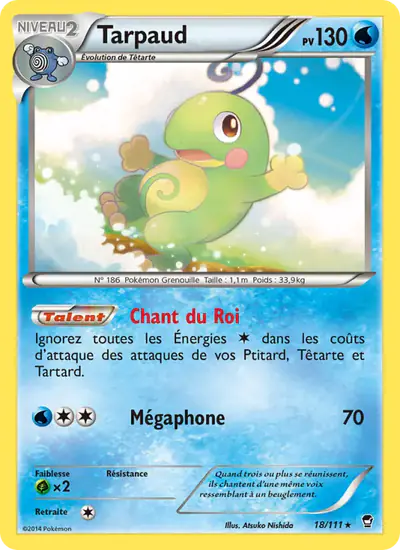 Image de la carte Pokemon Tarpaud 18/111