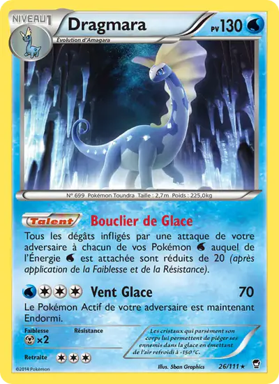 Image de la carte Pokemon Dragmara 26/111