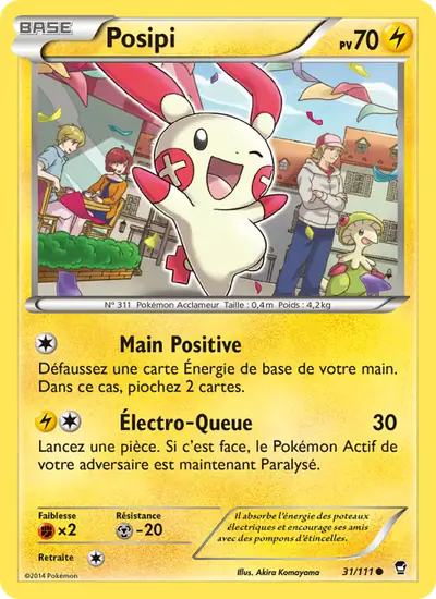 Image de la carte Pokemon Posipi 31/111