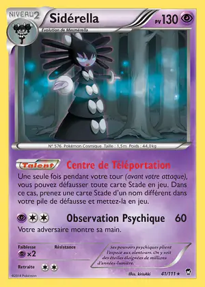 Sid&eacute;rella 41/111