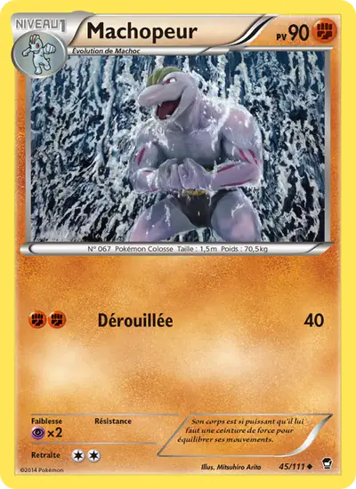 Image de la carte Pokemon Machopeur 45/111
