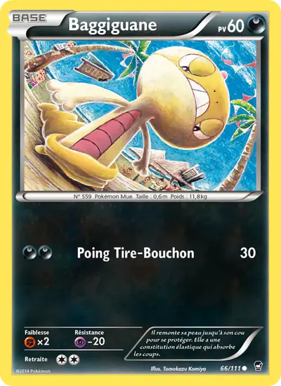 Image de la carte Pokemon Baggiguane 66/111