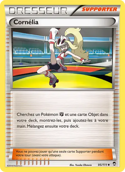 Image de la carte Pokemon Cornélia 95/111