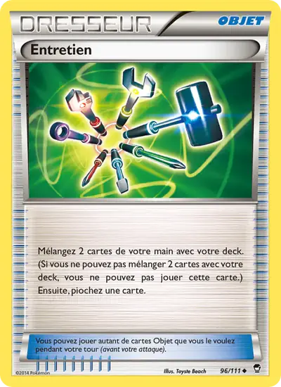 Image de la carte Pokemon Entretien 96/111