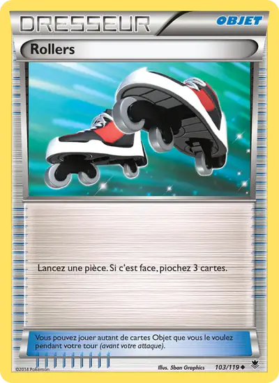 Image de la carte Pokemon Rollers 103/119