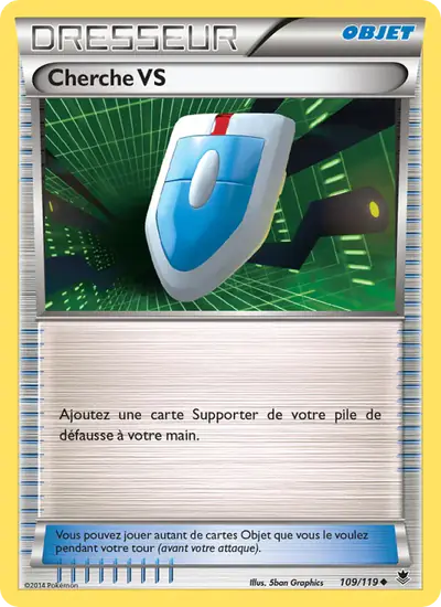 Image de la carte Pokemon Cherche VS 109/119
