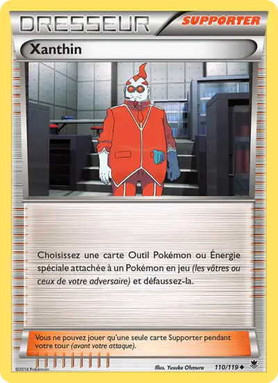 Image de la carte Pokemon Xanthin 110/119