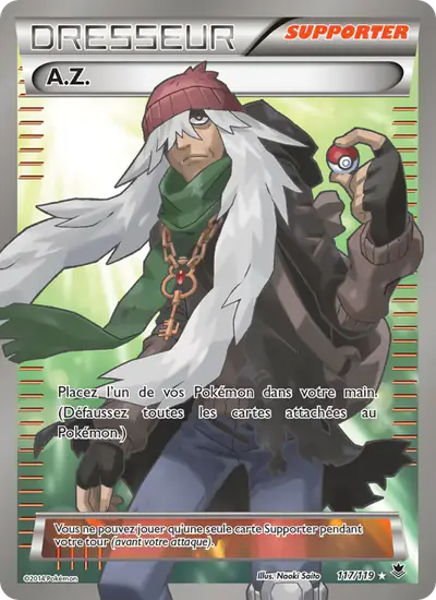Image de la carte Pokemon A.Z. 117/119