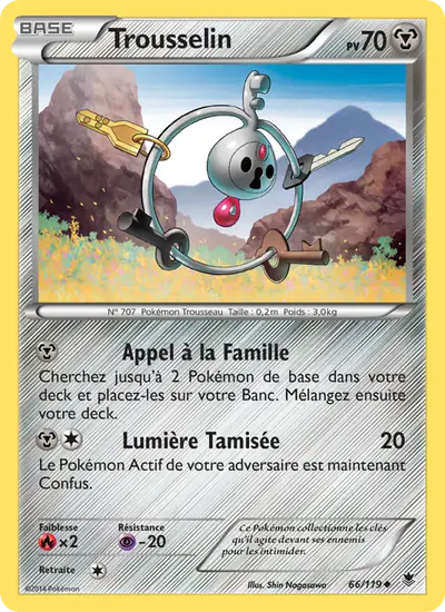 Image de la carte Pokemon Trousselin 66/119